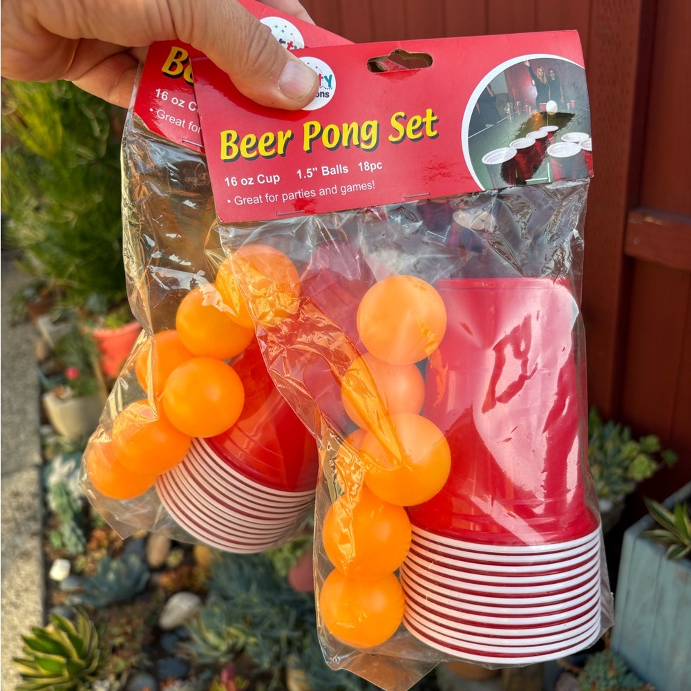 Beer Pong Sets (2 Sets)